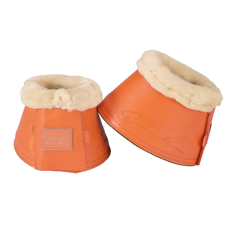 Orange new arrivals bell boots
